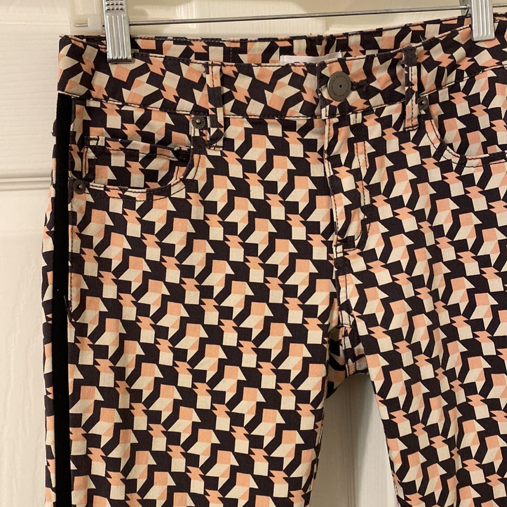 Bcbgeneration Pattern Jeans Size 26 - image 1